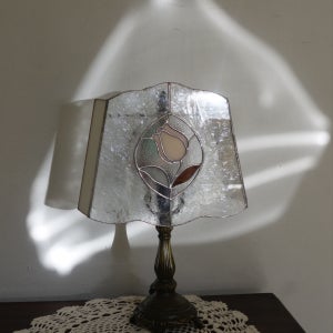 엔틱 튤립 조명 스탠드 램프쉐이드, 아뜰리에 모네