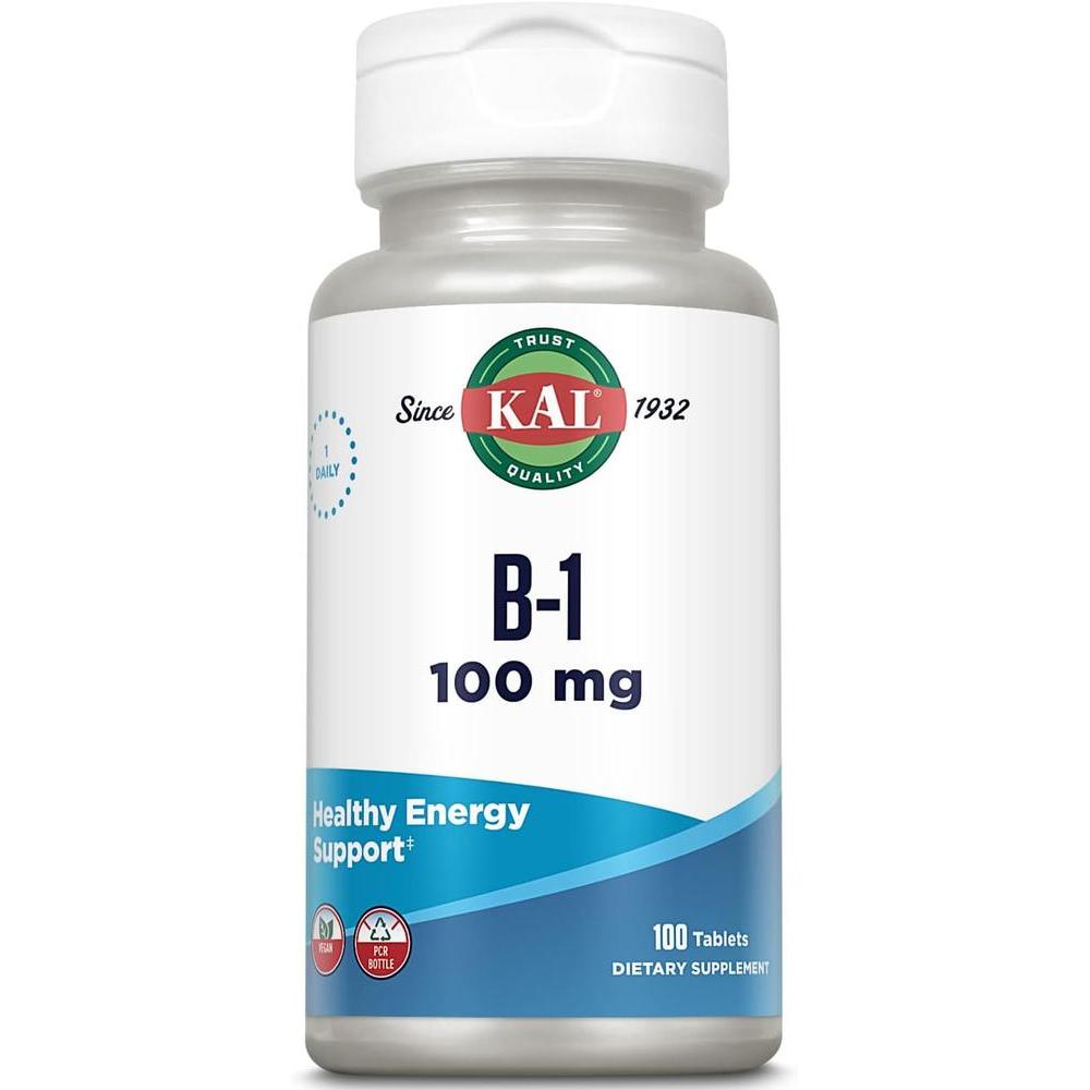 Kal 일본직구 비타민 <b>B1100mg</b> 100정 해외직구  사이즈  1개