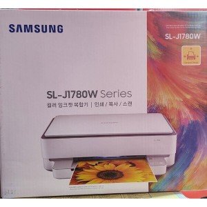 삼성전자 삼성 SL-J1780W 잉크포함 컬러잉크젯 복합기 자동양면인쇄 WiFi