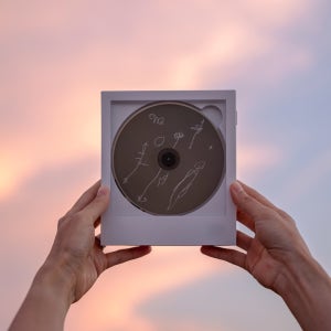 수관기피 블루투스 CD 플레이어 km5 Instant Disk Audio-CP1