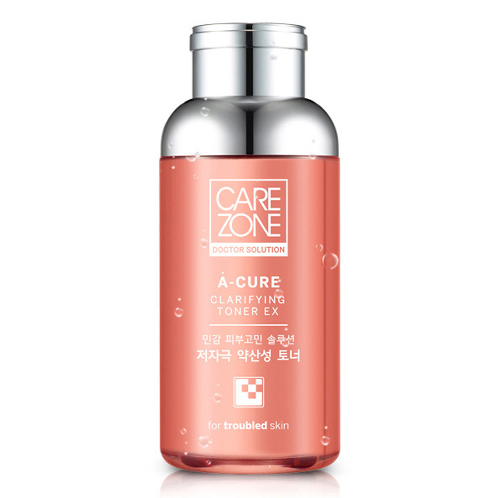케어존 닥터솔루션 아큐어 클래리파잉 토너 170ml 스킨/토너/화장수  1개
