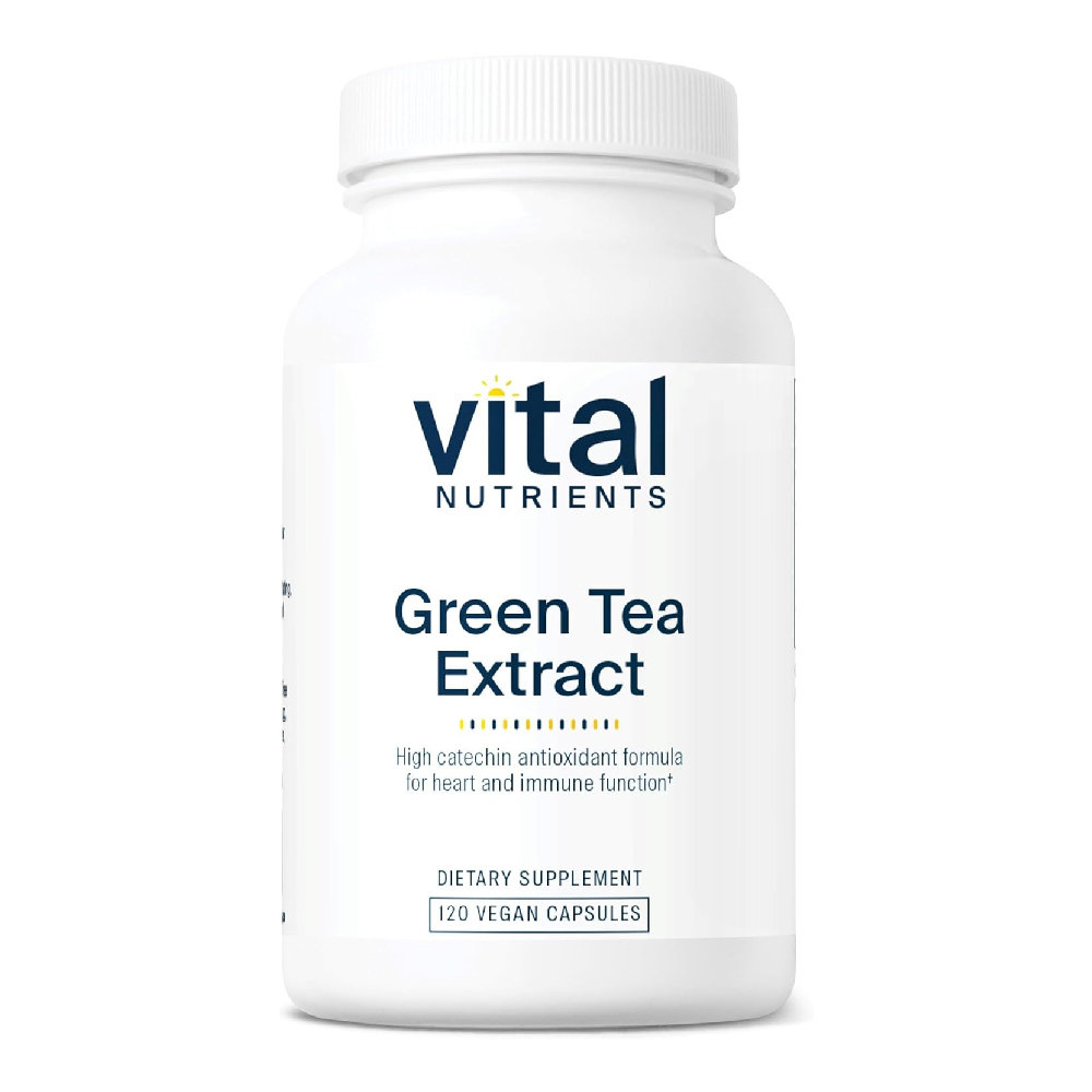 바이탈 뉴트리언트 Vital Nutrients <b>녹차 추출물</b> <b>폴리페놀</b> 120 비건 캡슐