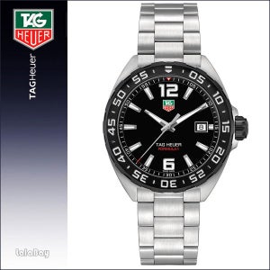 태그호이어 WAZ1110 BA0875 남성 메탈 시계 포뮬러1 쿼츠 블랙 41mm 200M 방수시계