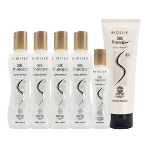 [실크테라피]실크테라피 본드 앤 리페어 헤어 에센스 130ml 4개+60ml+트리트먼트 250ml