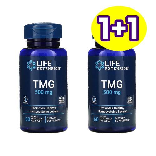 [2개] 라이프익스텐션 <b>TMG 500mg</b> 60 액상 정