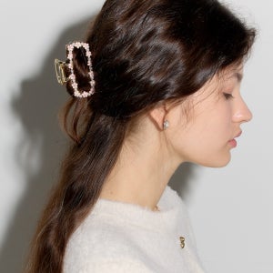 [레비쥬 필라소피] LB_Romantic flower hair claw_2type LB_Romantic flower hair claw_2type