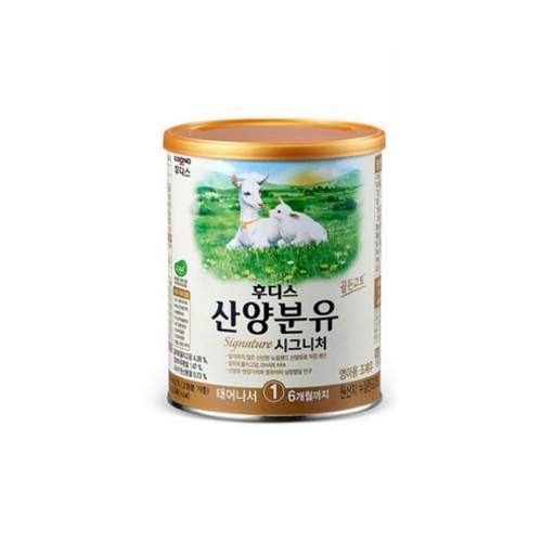 후디스 프리미엄 산양분유 1단계(400g) 6캔  400g  6개