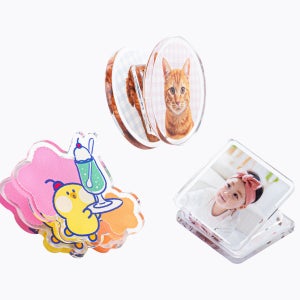 퍼블로그 아크릴집게 아크릴 집게 굿즈 제작 주문제작 아크릴굿즈제작 아크릴제작 굿즈종류