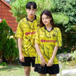 도르트문트 써드 축구복 유니폼 반티 체육대회 운동회 체전 축제 응원 단체복 학급 빅사이즈 238C