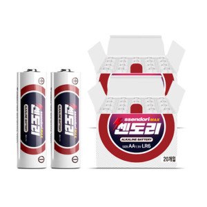 쎈도리 쎈도리 알카라인 건전지 40알 AA AAA