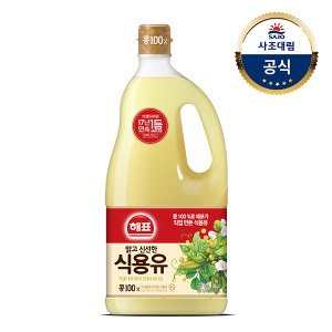 사조해표 (현대Hmall)해표 콩기름(식용유) 1.8L X 12병 /오일/기름/튀김