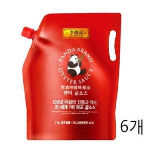 이금기 이금기 팬더 굴소스 스파우트팩 2kg 6개