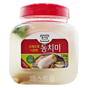 종가집동치미 최저가 가성비상품