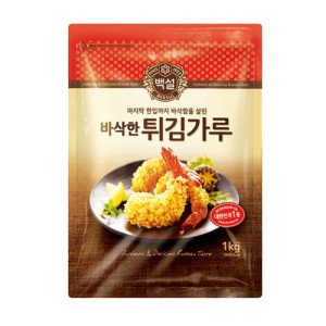 백설튀김가루1kg 최저가 가성비상품