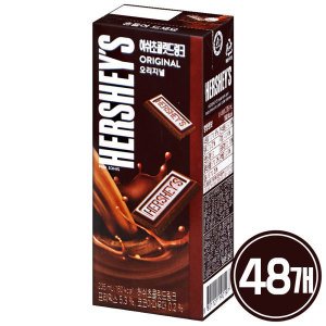 허쉬 허쉬 초콜릿 드링크 오리지널 235ml x 48개