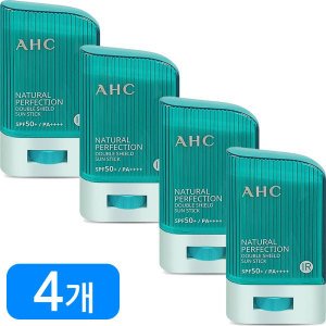 AHC 내추럴 퍼펙션 더블 쉴드 선스틱 민트 22g 4개(1+1+1+1)