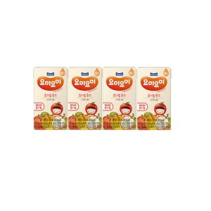 매일유업 맘마밀 요미요미 유기농주스 사과배 125ml x 4개입