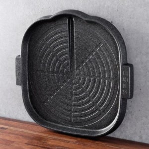 키친아트 갤럭시 삼겹살 불판 사각 그릴 구이팬 불고기판