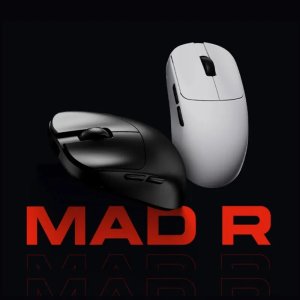 VXE MAD R+ 플러스 초경량 무선 게이밍 마우스 PAW3395센서 500mAh 8K수신기포함