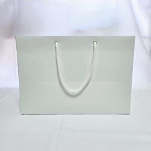 쇼핑백 - 15구 한과 화과자 다용도 박스 선물용  화이트 가방 쇼핑백 5개/50개 1조