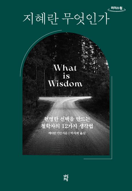 지혜란 무엇인가 [큰글자] : 현명한 선택을 만드는 철학자의 12가지 생각법