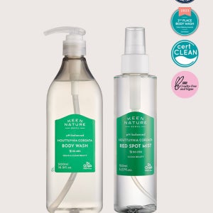 [등드름세트] 약산성 어성초 바디워시 500ml + 어성초 레드스팟 미스트 150ml