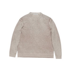 아크네 스튜디오 프린트 크루넥 점퍼 B60328 AEK-BEIGE NEUTRALS 남성