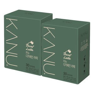맥심 카누 디카페인 라떼 30T X2개