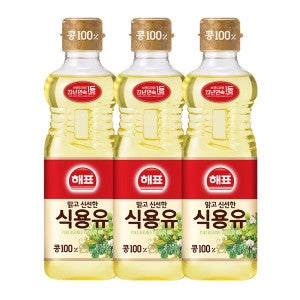 사조해표 사조해표 콩기름 900ml x 3병