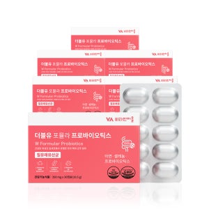 W(더블유) 포뮬라 프로바이오틱스 질 유래 유산균 30캡슐 x 6박스 (총6개월분)