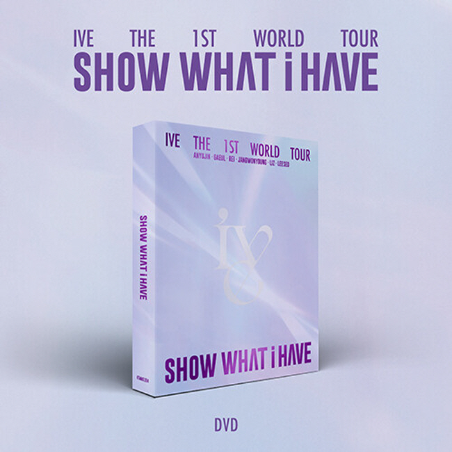 DVD <b>아이</b>브 IVE - THE 1ST WORLD TOUR SHOW WHAT <b>I</b> HAVE