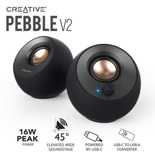 크리에이티브 Creative PEBBLE V2 스피커