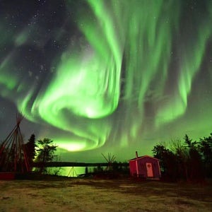 옐로나이프 오로라 헌팅 다일 투어