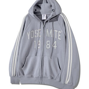 [고스트리퍼블릭] YOSEMITE 래글런 트랙 후드집업 GHZ-276 GHZ-276gray