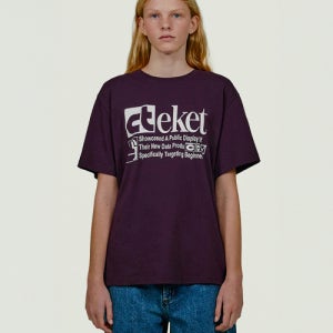 [테켓] Plan Tee Purple TKCO00TSST01PUR