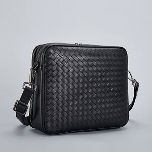 [백스테이] B300CR 남자 고급 천연소가죽 인트레치아토 크로스백