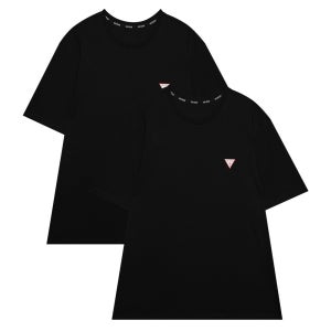 코튼스판 UNI 크루넥 티셔츠 세트 (BK2)