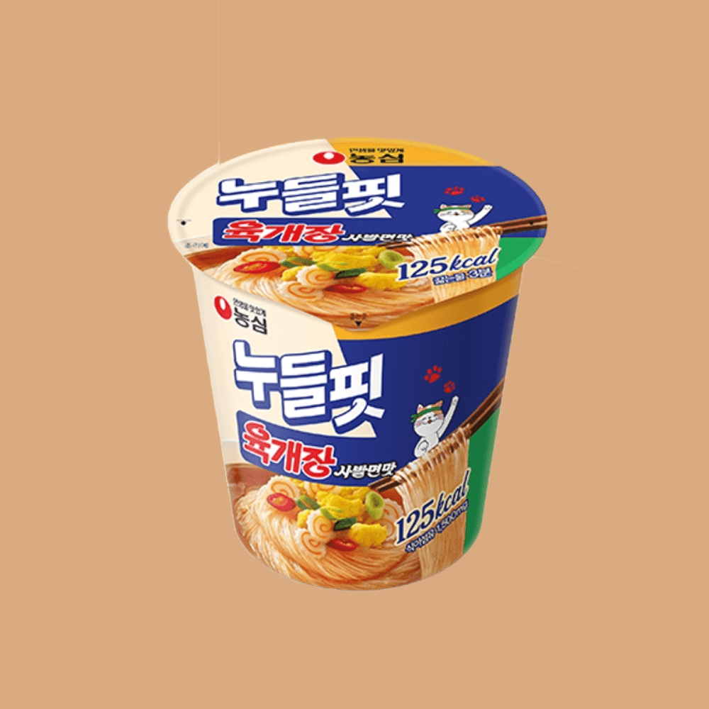 농심 누들핏육개장사발면맛 35.5G