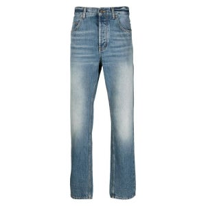 생로랑 23FW 남성 배기 스트레이트 진 23A757190Y04PG 4599 LIGHT BLUE BPG