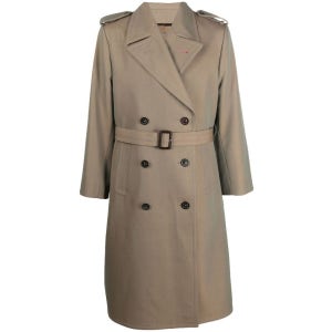 메종마르지엘라 22FW 스티치 벨티드 트렌치코트 SI1AH0002 S54159 154
