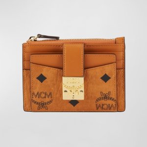 엠씨엠 카드 케이스 Patricia Visetos Card Case prod237560179COGNAC