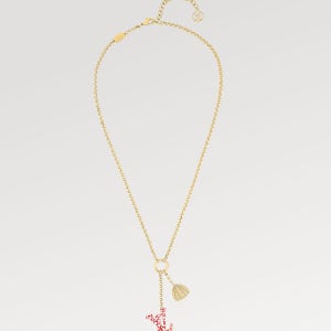 루이비통 x쿠사마 야요이 LV x YK 아이코닉 인피니티 도트 팬던트 목걸이 M01081