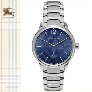 버버리 시계 남성용 클래식 쿼츠 블루 BU10007 40mm 메탈밴드 BU10007