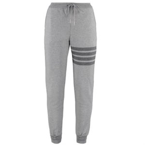 톰브라운 그레이 남성 팬츠 토널 코튼 MJQ008A 06910 035 22FW 사선 루프백 조거팬츠 36081975