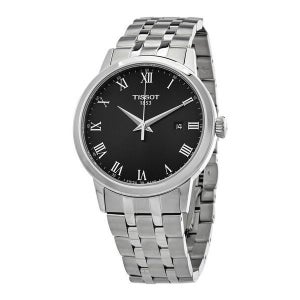 티쏘 T 클래식 쿼츠 남성 시계 블랙 다이얼 708010 블랙다이얼 검판 T129 410 11 053 00 41853706