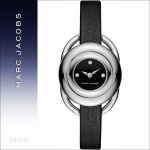 마크제이콥스 여성시계 제리 실버 블랙 MJ1445 스몰 28MM 레더밴드 MJ1445