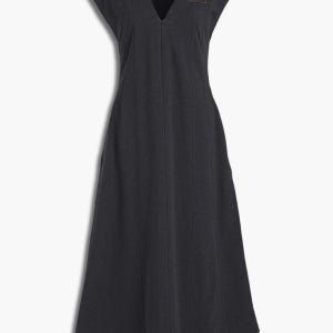 브루넬로쿠치넬리 비드 장식 스트레치 코튼 저지 미디 드레스 브루넬로 쿠치넬리 Bead embellished stretch cotton jersey midi dres 35626474