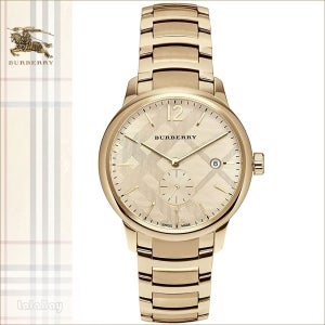 버버리 남성 시계 BU10006 골드 체크 40mm 금장시계 메탈밴드 BU10006