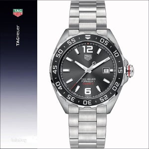 태그호이어 포뮬러 오토매틱 남성 메탈시계 포뮬러1 그레이 43mm 세라믹 베젤 WAZ2011 BA0842 메탈밴드