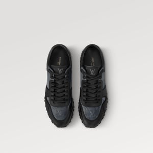 루이비통 런 어웨이 모노그램 블랙 스니커즈 A S가능 남성 1A8KJ7 64075874